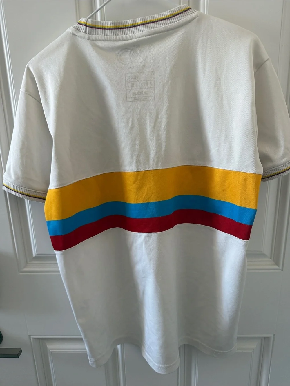 Adidas Columbia soccer team. 100 yr Anniversary shirt. Federation of Columbia - Picture 10 of 13